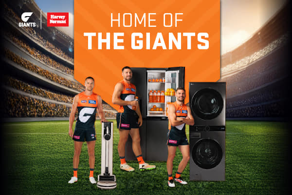 WIN* The Ultimate Harvey Norman® LG Home of the GIANTS