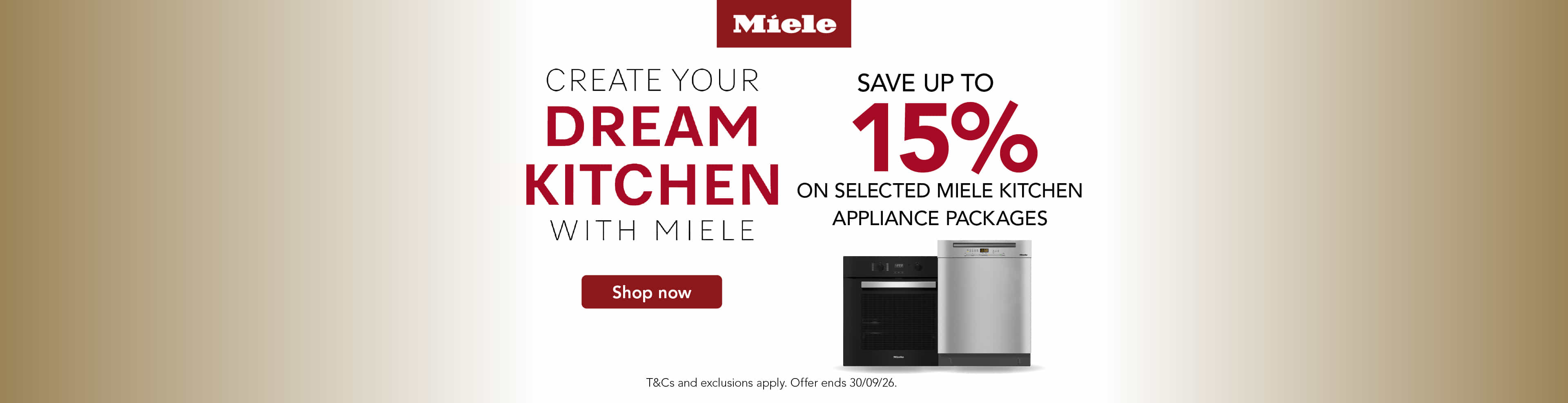 Miele Create Your Dream Kitchen
