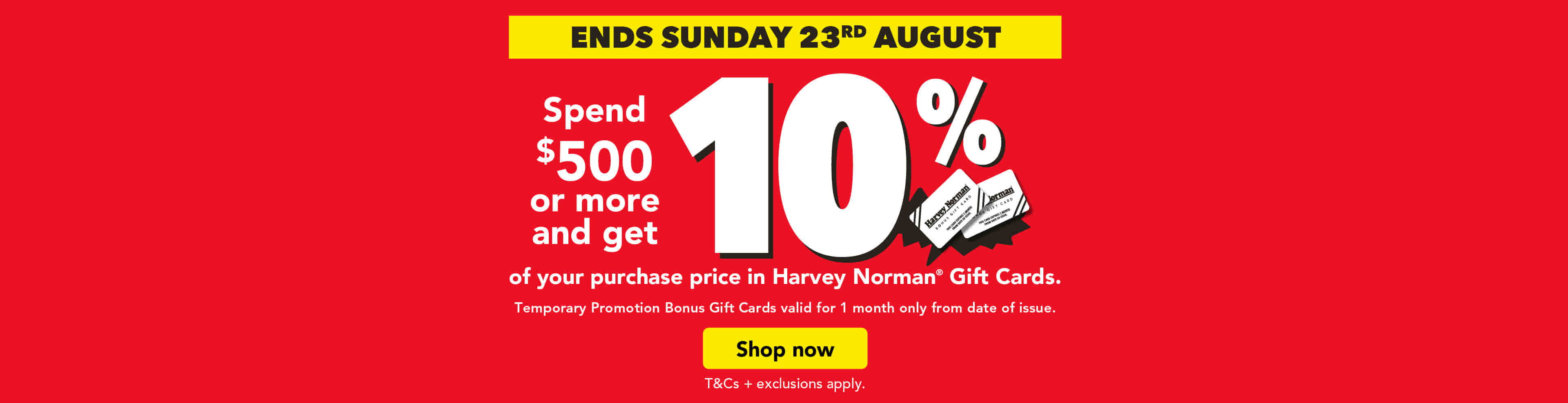 Bonus Gift Card