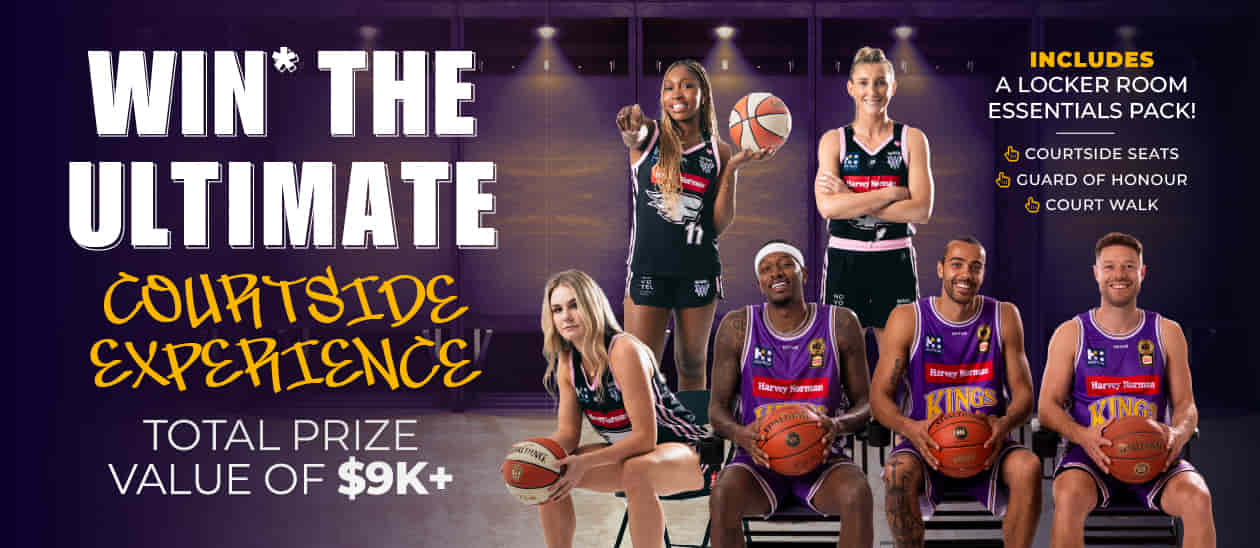 WIN* THE ULTIMATE COURTSIDE EXPERIENCE Win* courtside seats, exclusive behind-the-scenes experiences, a signed jersey and the ultimate locker room essentials pack!