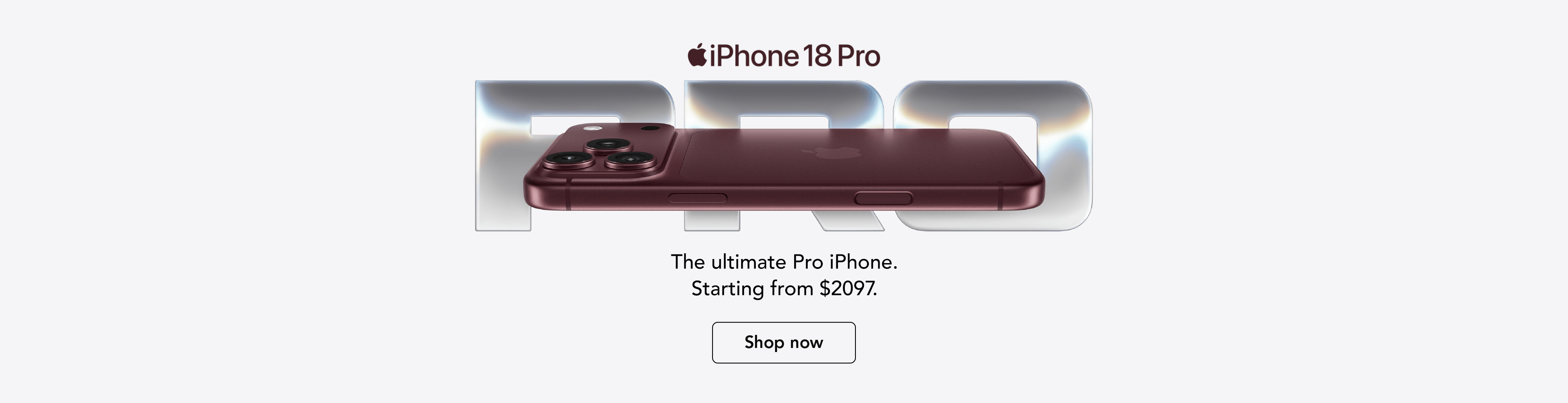 The ultimate Pro iPhone.