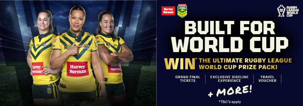 Built for the World Cup - WIN* the Ultimate Jillaroos World Cup Prize Pack